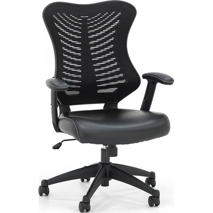 Black Mesh Executive Swivel Chair