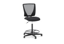 wins black desk chair   