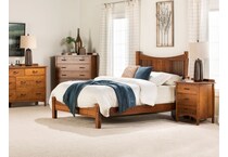 witmer furniture llc brown king bed headboard   