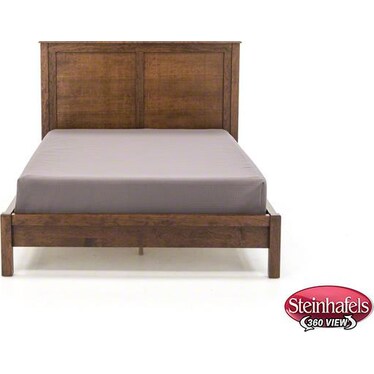 Witmer Taylor J Queen Panel Bed with 52" Headboard in Finish 16