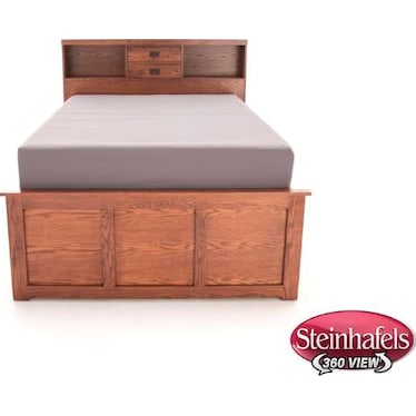 Witmer American Mission #80 Queen Bookcase Storage Bed