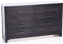 witmer furniture black double   