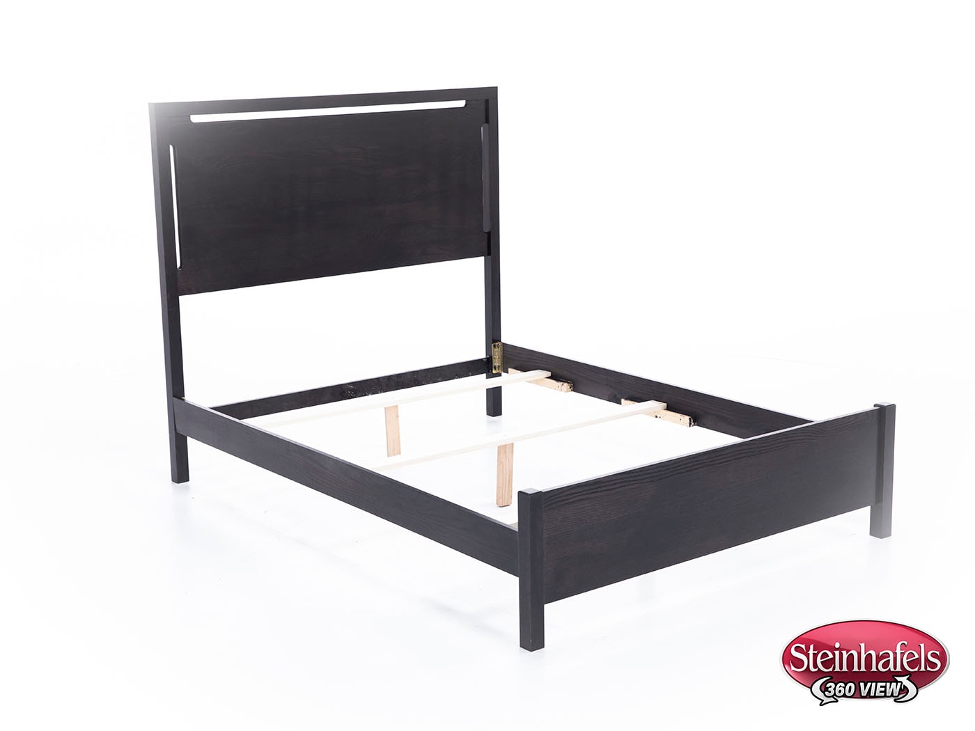witmer furniture black full bed package  image fpk  