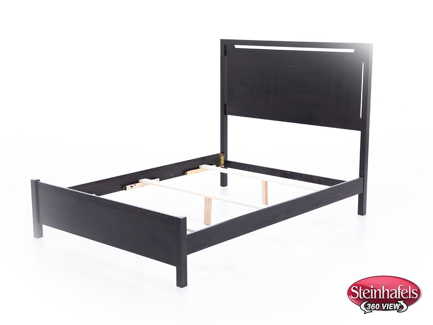witmer furniture black full bed package  image fpk  