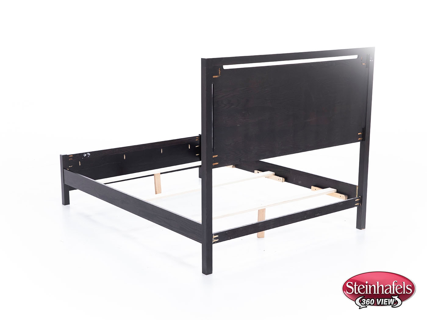 witmer furniture black full bed package  image fpk  