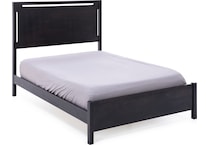 witmer furniture black full bed package fpk  