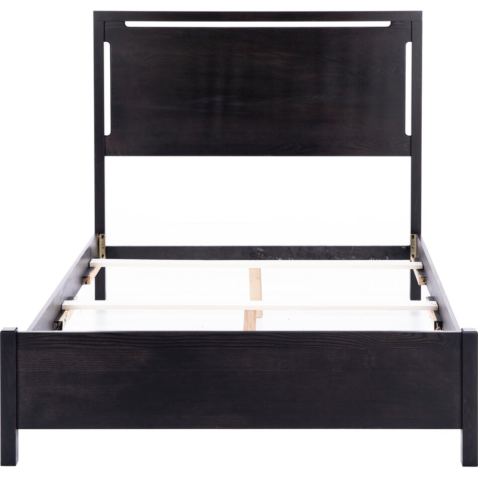 witmer furniture black full bed package fpk  