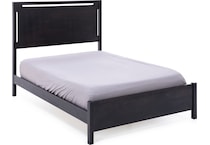 witmer furniture black queen bed package qpk  