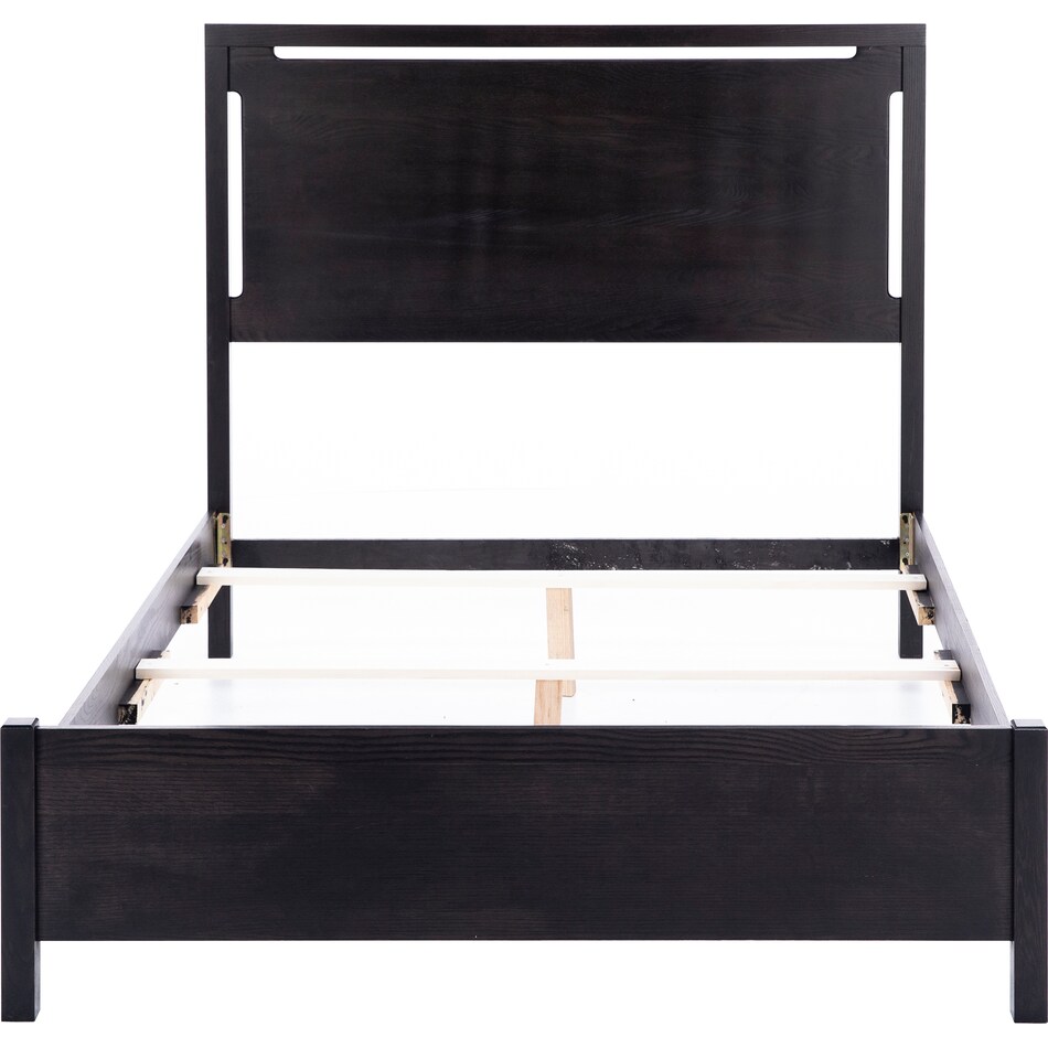 witmer furniture black queen bed package qpk  