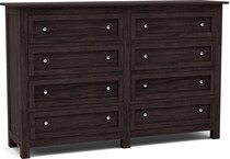witmer furniture brown double   