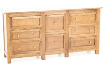 witmer furniture brown double   