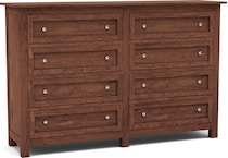 witmer furniture brown double   