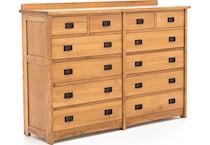 witmer furniture brown double   