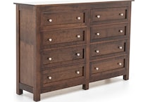 witmer furniture brown double   