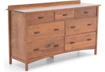 witmer furniture brown double   