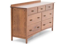 witmer furniture brown double   