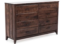 witmer furniture brown double   