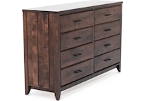 witmer furniture brown double   