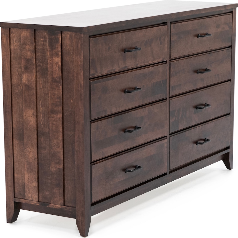 witmer furniture brown double   