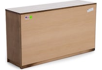 witmer furniture brown double   