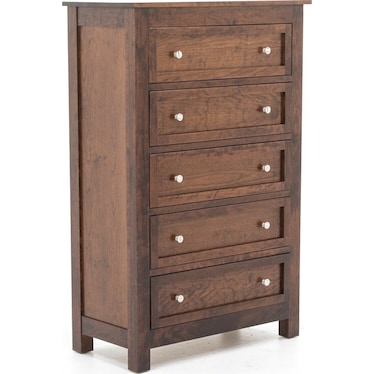 Witmer Taylor J Five Drawer Chest in Finish 16