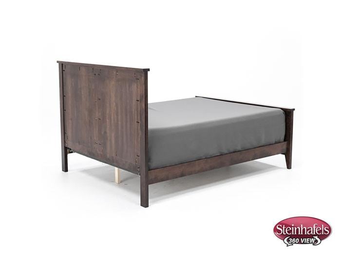 witmer furniture brown full bed package  image fp  