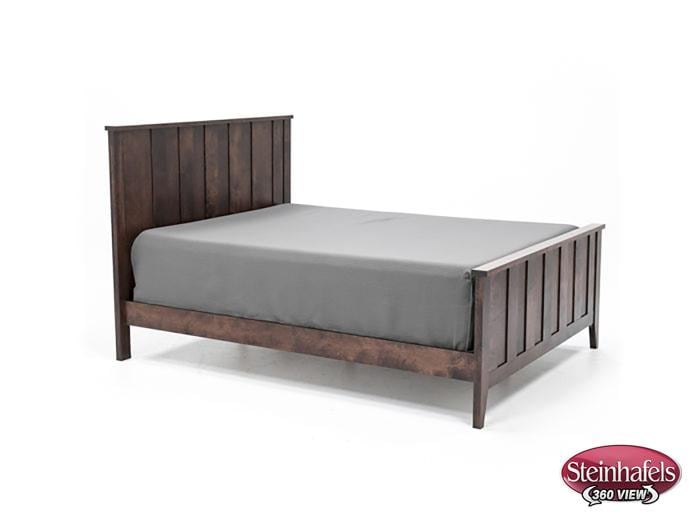 witmer furniture brown full bed package  image fp  