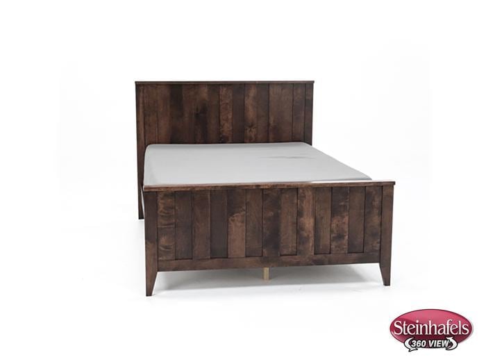 witmer furniture brown full bed package  image fp  