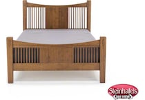 witmer furniture brown full bed package  image fsb  