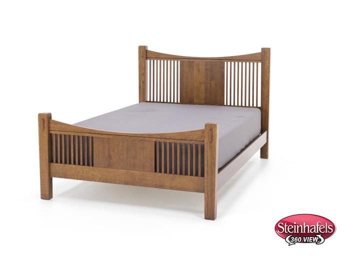 witmer furniture brown full bed package  image fsb  