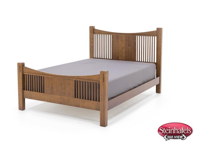 witmer furniture brown full bed package  image fsb  