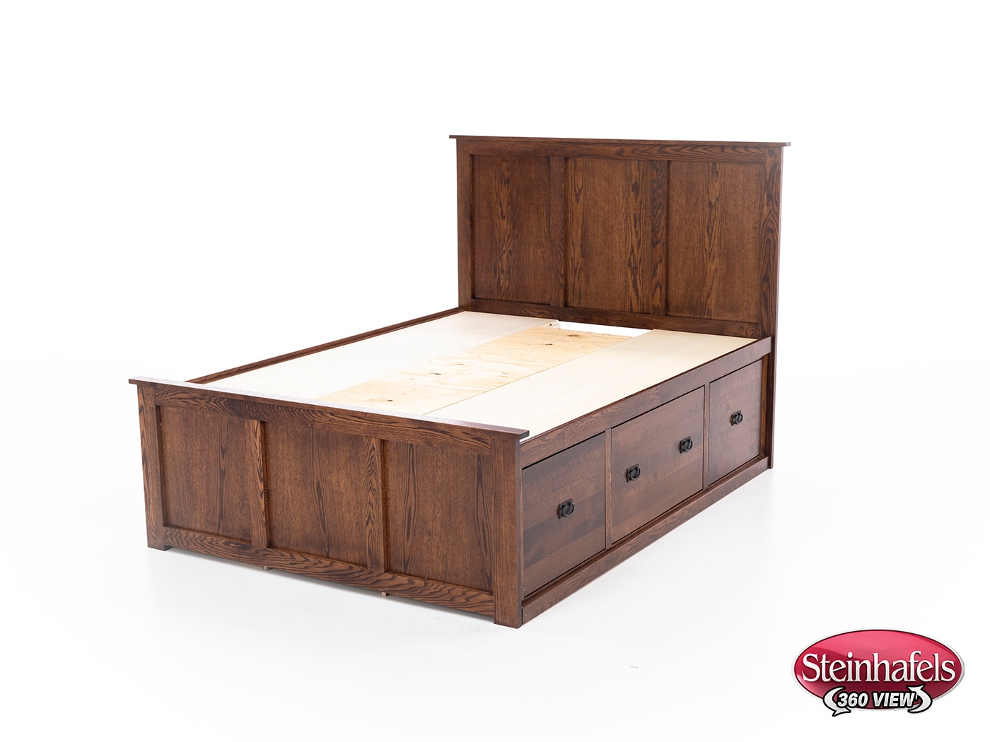 witmer furniture brown full bed package  image fpk  