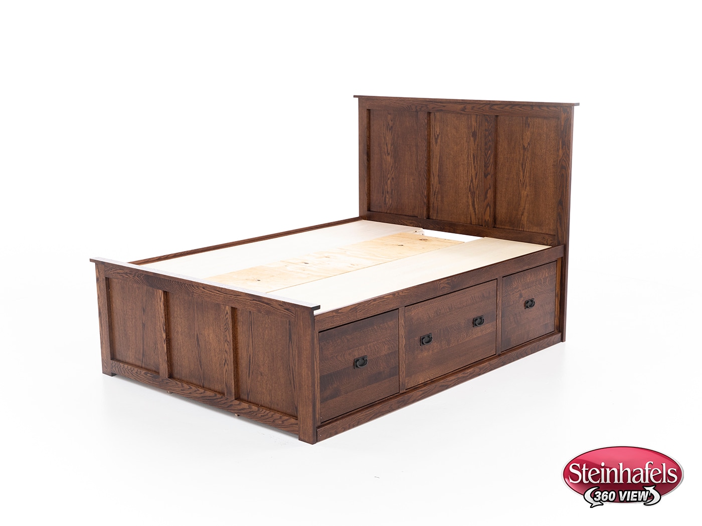 witmer furniture brown full bed package  image fpk  