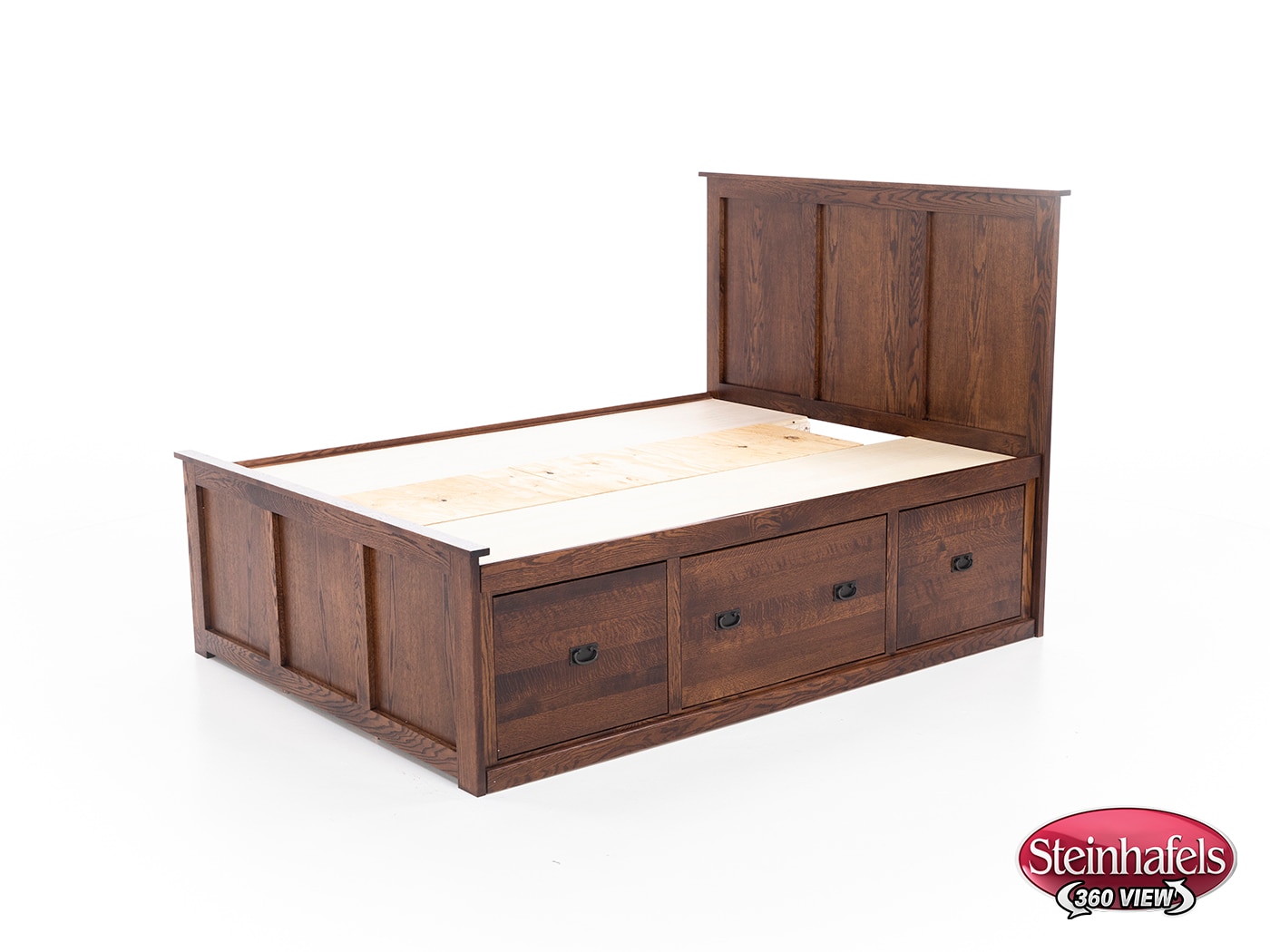 witmer furniture brown full bed package  image fpk  