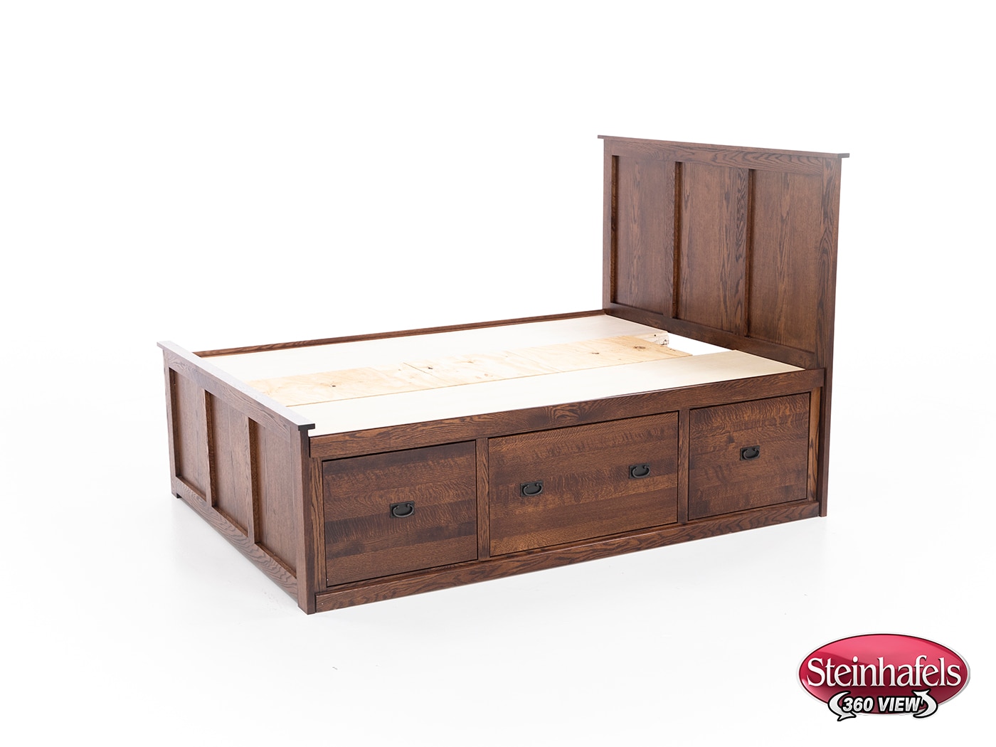 witmer furniture brown full bed package  image fpk  