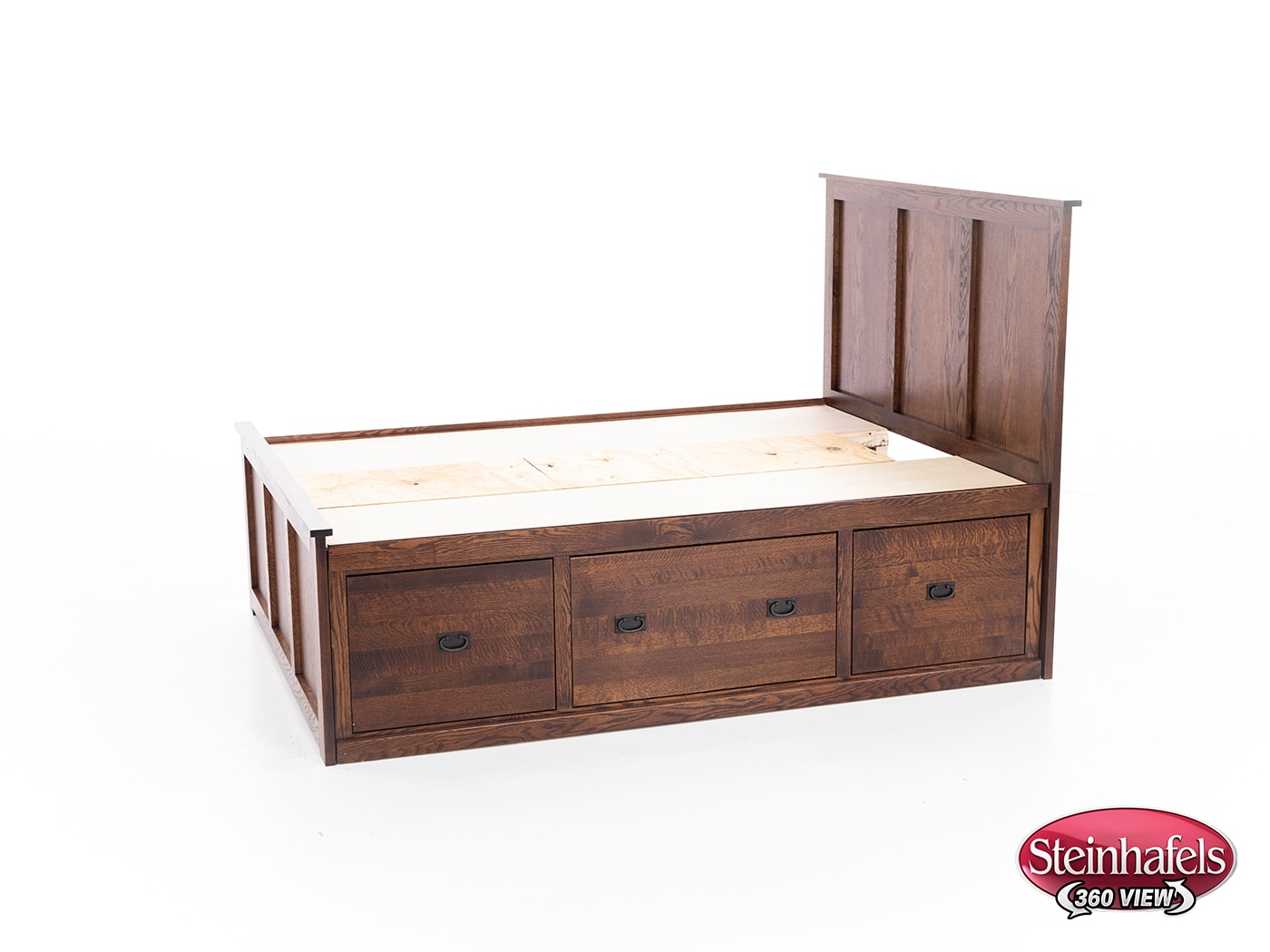 witmer furniture brown full bed package  image fpk  