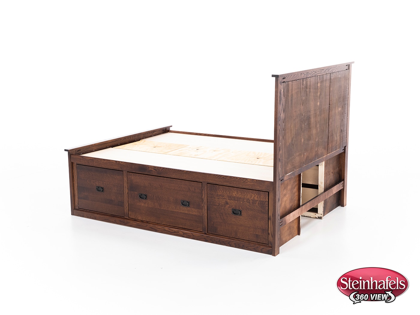 witmer furniture brown full bed package  image fpk  