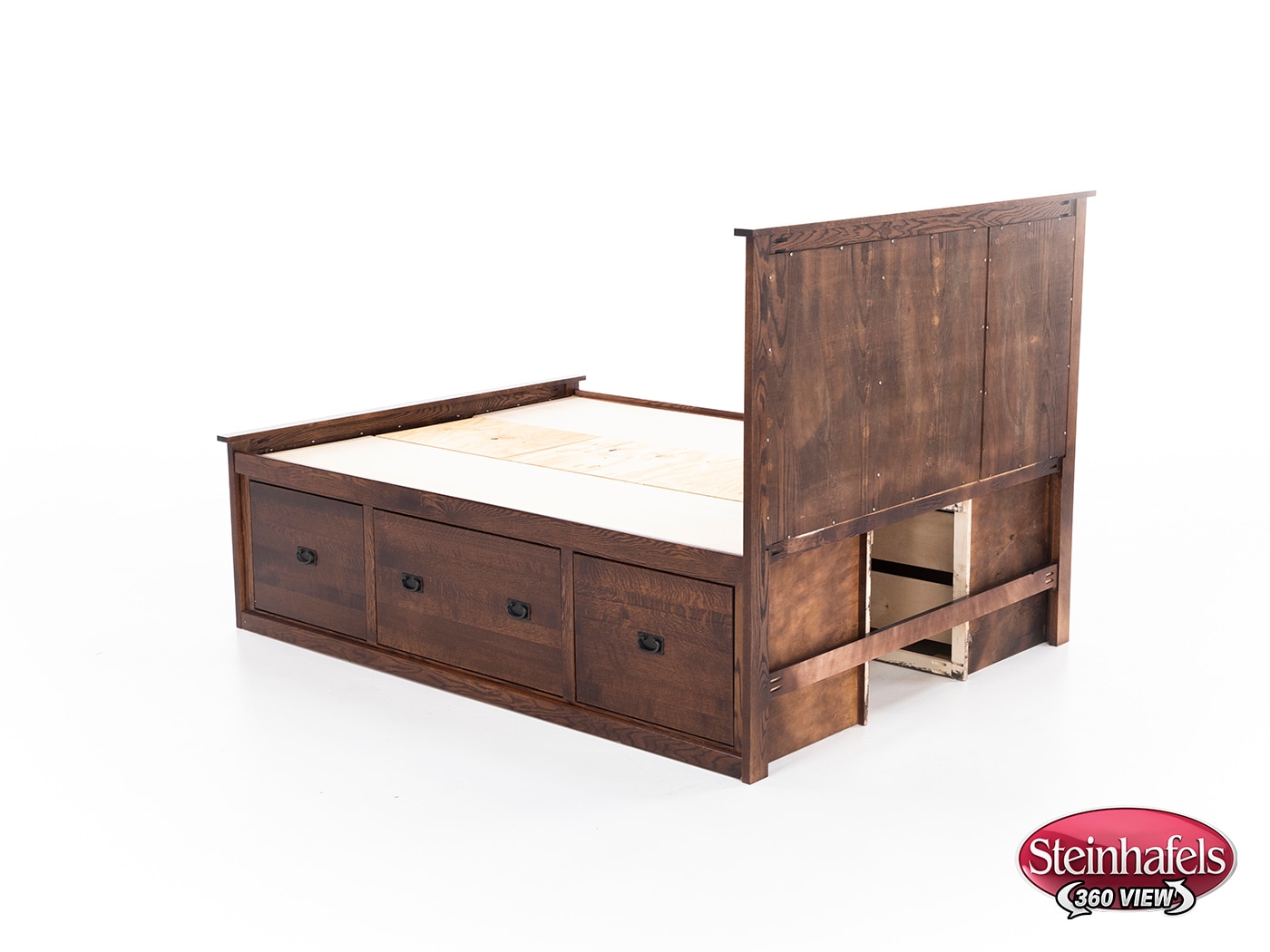 witmer furniture brown full bed package  image fpk  