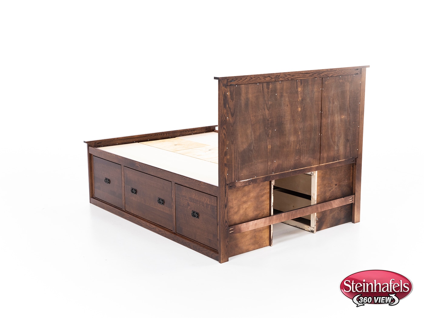 witmer furniture brown full bed package  image fpk  