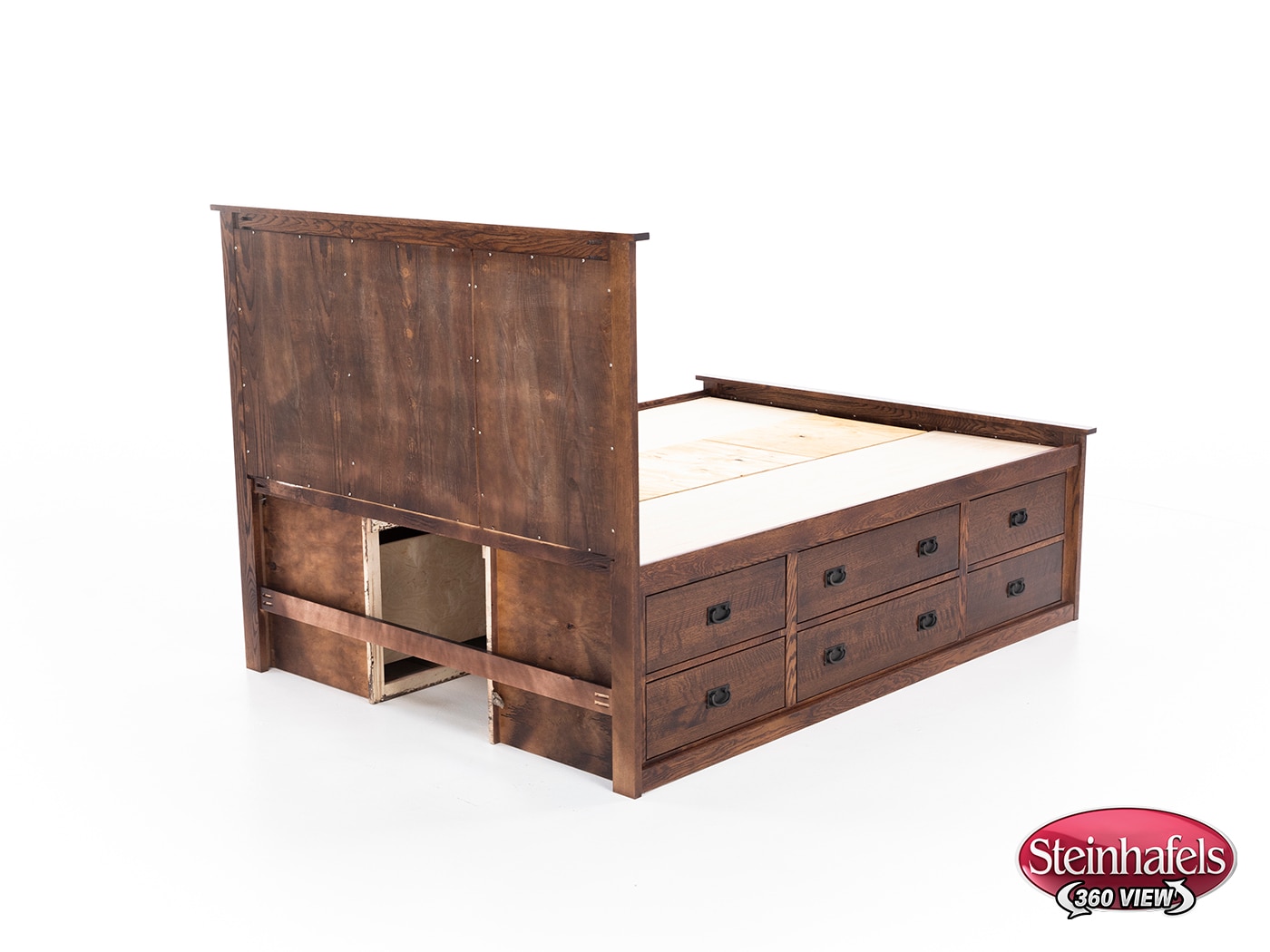 witmer furniture brown full bed package  image fpk  