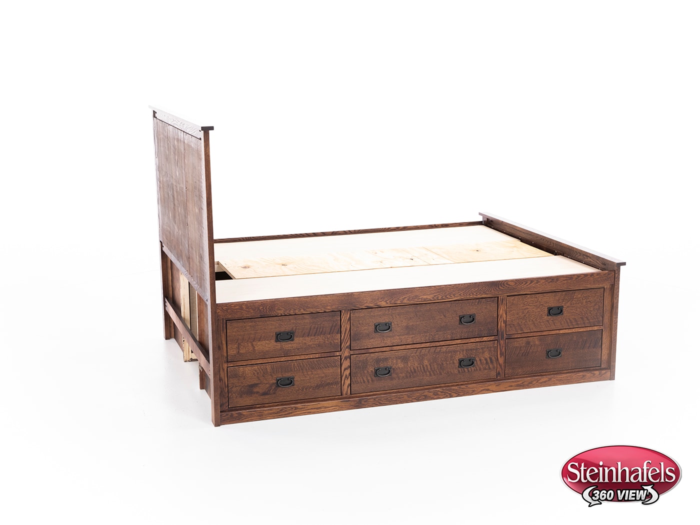 witmer furniture brown full bed package  image fpk  