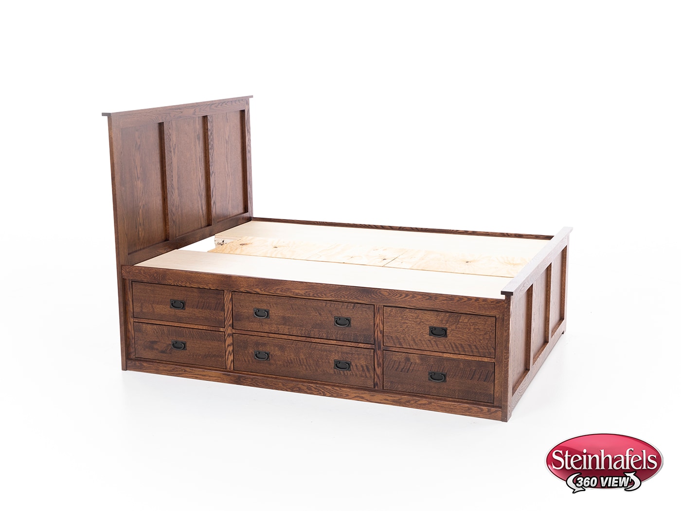 witmer furniture brown full bed package  image fpk  