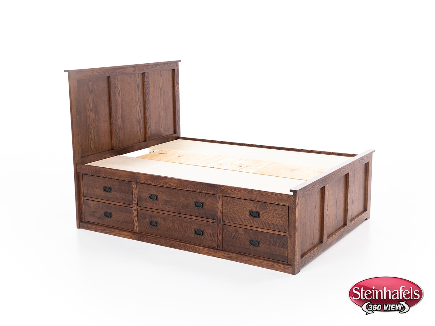 witmer furniture brown full bed package  image fpk  