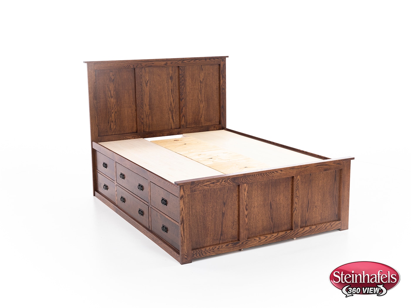 witmer furniture brown full bed package  image fpk  