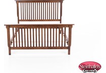 witmer furniture brown full bed package  image tpk  