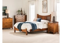 witmer furniture brown full bed package fb  