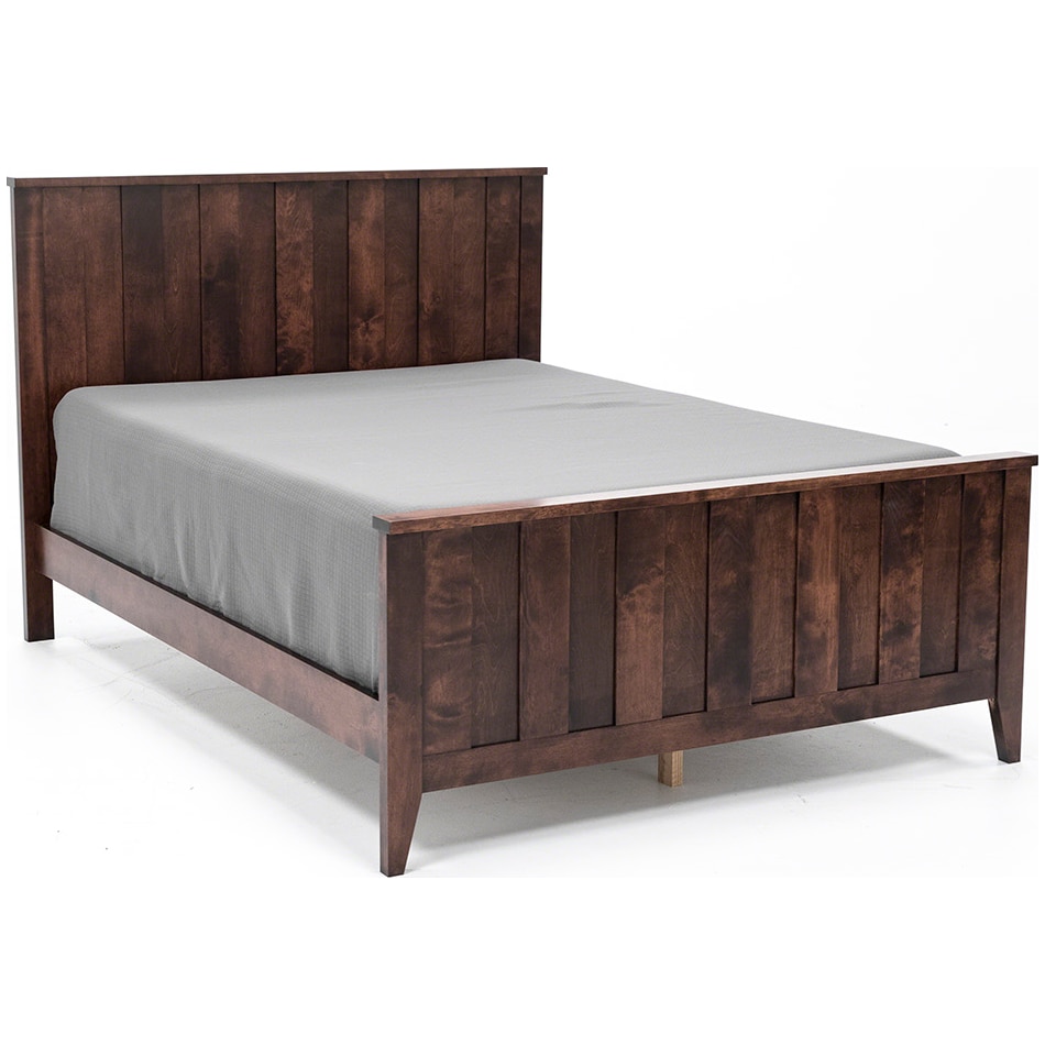 witmer furniture brown full bed package fp  