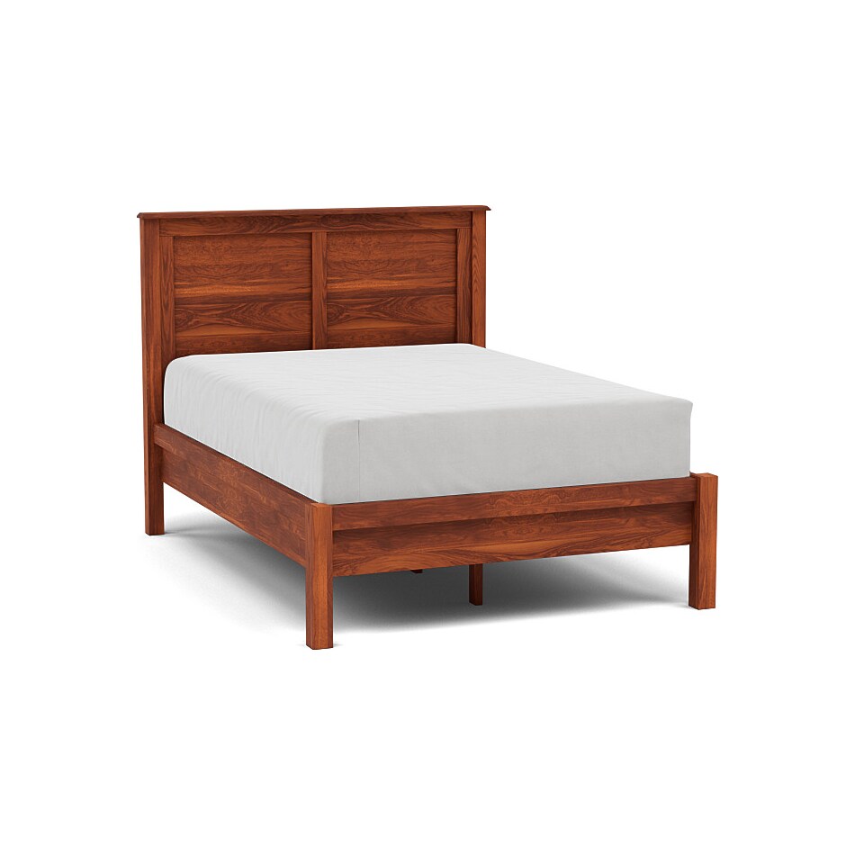 witmer furniture brown full bed package fpk  