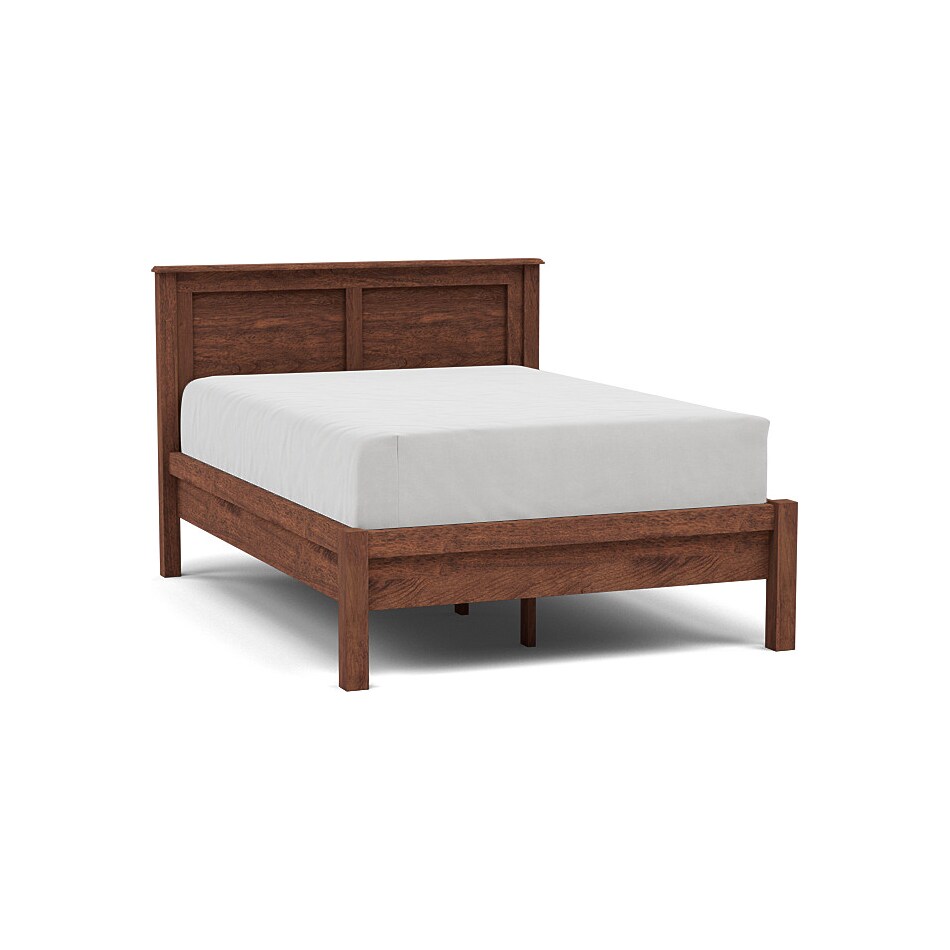 witmer furniture brown full bed package fpk  