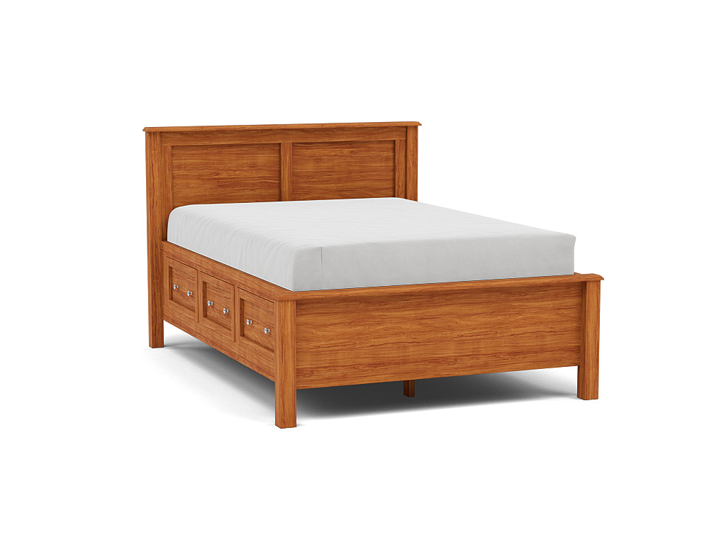witmer furniture brown full bed package fpk  